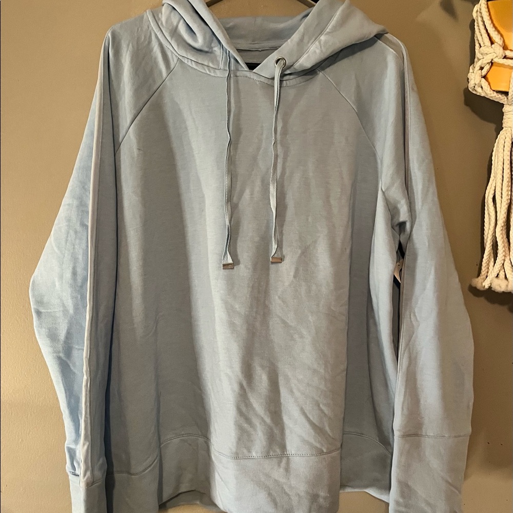NWT 3X JOCKEY sky blue, super soft hoodie